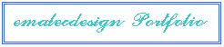 Text Box: emalecdesign  Portfolio